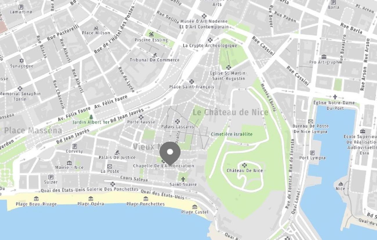 Aparthotel Riviera - Barillerie 12 - Vieille Ville 1Mn Plage - Appartement 2 Pieces Ac نيس المظهر الخارجي الصورة