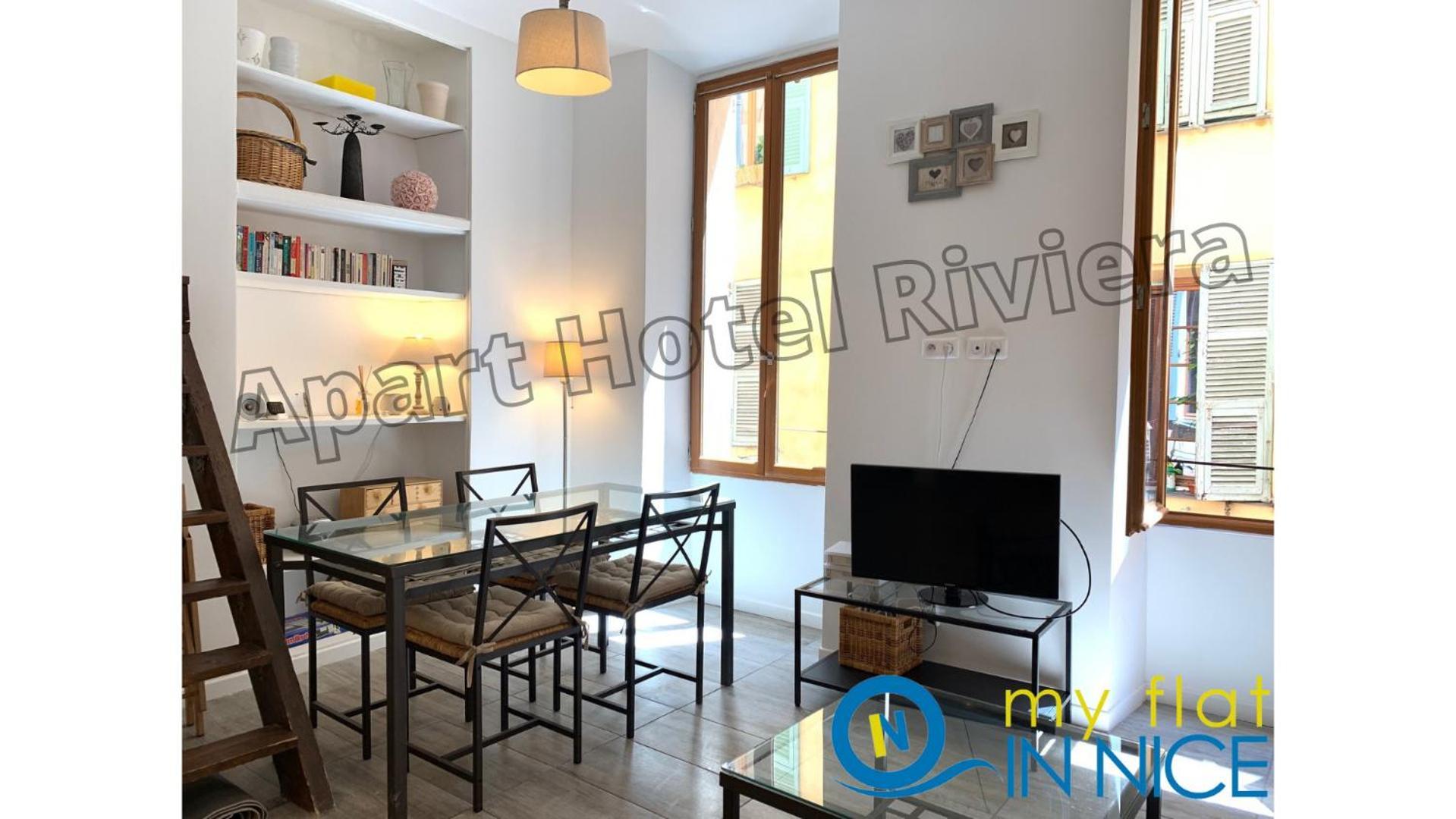Aparthotel Riviera - Barillerie 12 - Vieille Ville 1Mn Plage - Appartement 2 Pieces Ac نيس المظهر الخارجي الصورة